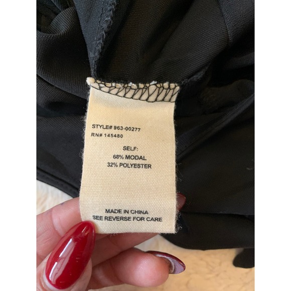 Mo:Vint Black Sheer Collarbone Jumpsuit - Picture 12 of 14